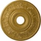 Ekena Millwork Vienna Ceiling Medallion (Fits Canopies up to 6 1/2"), 20"OD x 3 1/2"ID x 1 1/2"P, Pharaohs Gold CM20VIPGS - alternate 1
